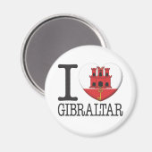 Gibraltar Magnet (Vorderseite/Rückseite)