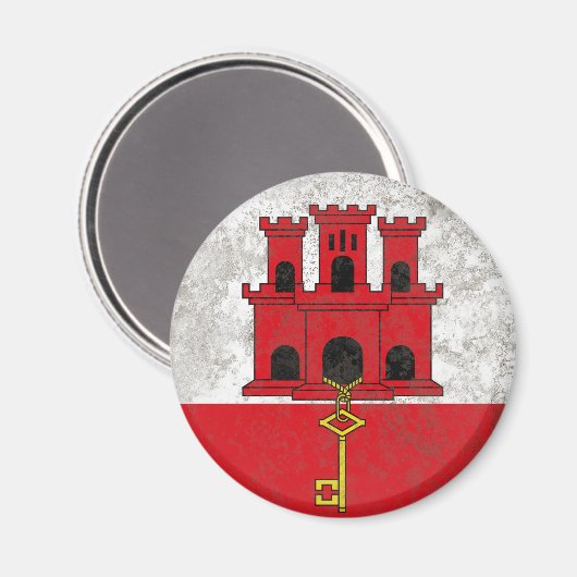 Gibraltar Magnet (Vorderseite/Rückseite)