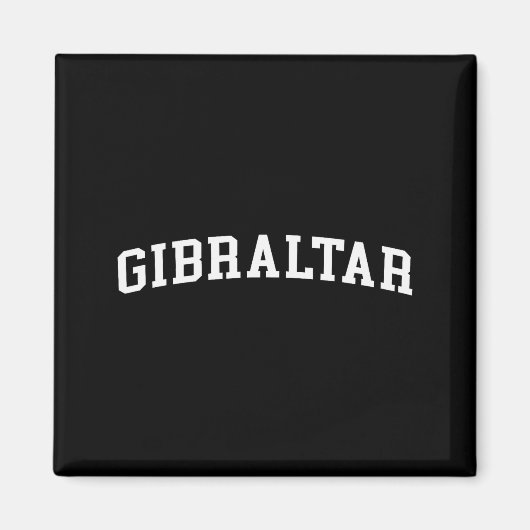 Gibraltar magnet (Vorne)