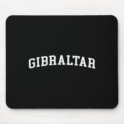 Gibraltar mousepad (Vorne)