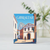 Gibraltar Nationalmuseum Gibraltar Postkarte (Stehend Vorderseite)