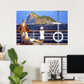 Gibraltar-Plakat VON SO LOW AS 8.60 Poster (Heimbüro)