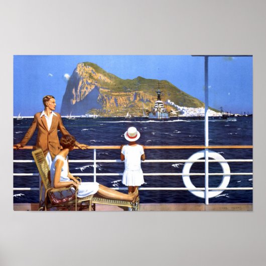 Gibraltar-Plakat VON SO LOW AS 8.60 Poster (Vorne)