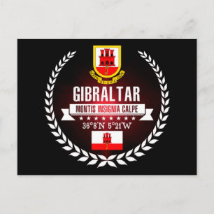 Gibraltar Postkarte