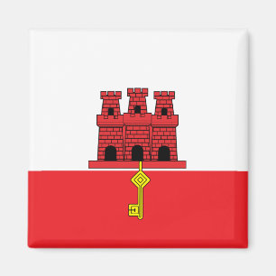 Gibraltar-Qualitäts-Flagge Magnet