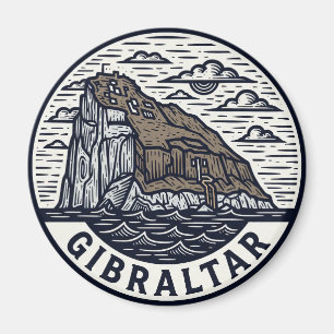 Gibraltar Reise Magnet