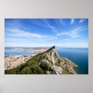 Gibraltar Rock Poster