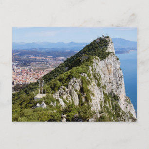 Gibraltar Rock Postkarte