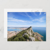 Gibraltar Rock Postkarte (Vorne/Hinten)