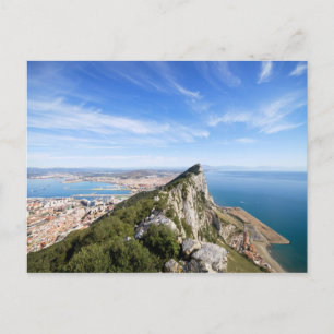 Gibraltar Rock Postkarte