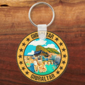 Gibraltar Schlüsselanhänger (Rückseite)