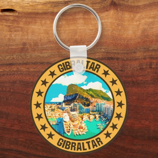 Gibraltar Schlüsselanhänger (Vorderseite)