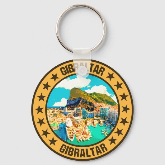 Gibraltar Schlüsselanhänger (Rückseite)
