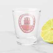 Gibraltar Schnapsglas (Rückseite)