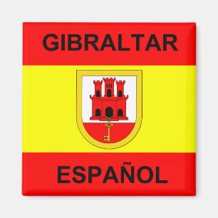 Gibraltar Spanisch Magnet