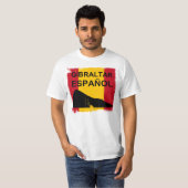 Gibraltar Spanisch T-Shirt (Vorne ganz)