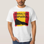 Gibraltar Spanisch T-Shirt (Vorderseite)