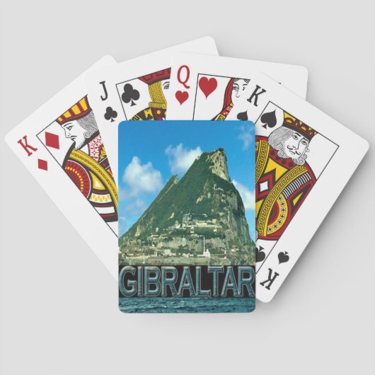 Gibraltar Spielkarten (Rückseite)