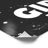 Gibraltar Vintage Map Poster (Ecke)