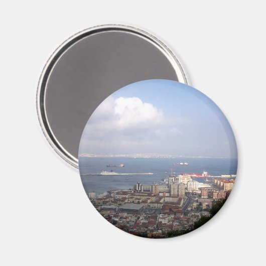 Gibralter Bay Magnet (Vorderseite/Rückseite)