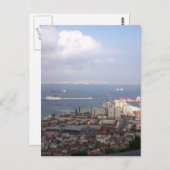 Gibralter Bay Postkarte (Vorne/Hinten)