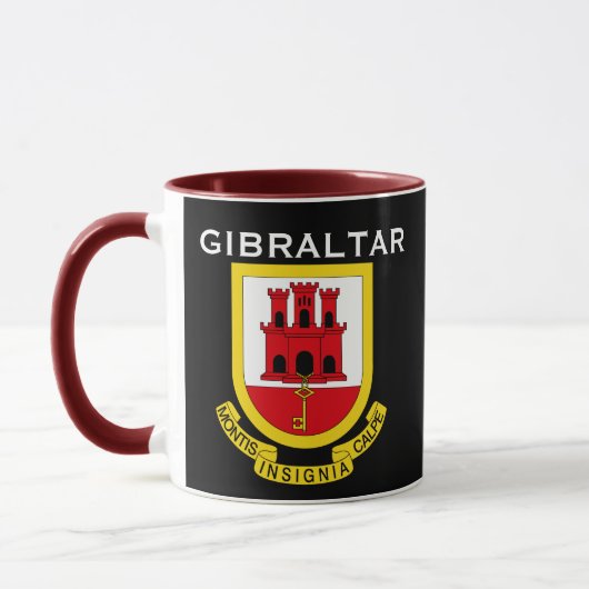 Gibralter Coffee/Tee Tasse / Taza Café Gibralta (Links)