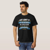 Gib's einfach zu! Ein Leben ohne SCHEIDE T-Shirt (Vorne ganz)