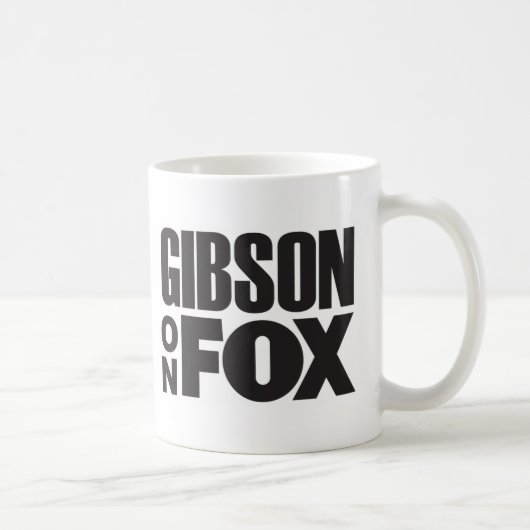 Gibson auf FUCHS Kaffeetasse (Rechts)