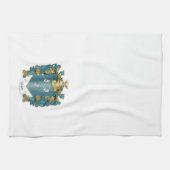 Gibson Coat of Arms and Ancient Tartan Geschirrtuch (Horizontal)