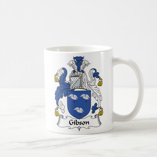 Gibson-Familienwappen Kaffeetasse (Rechts)