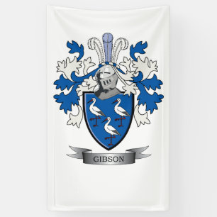 Gibson-Familienwappen-Wappen Banner