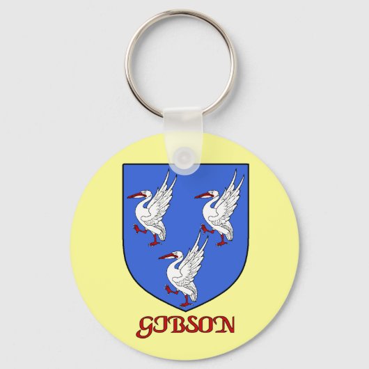 Gibson Family Shield Schlüsselanhänger (Vorderseite)