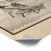 Gibson Farm, Woodland Poster (Ecke)