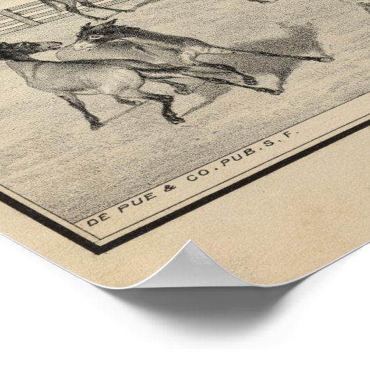 Gibson Farm, Woodland Poster (Ecke)