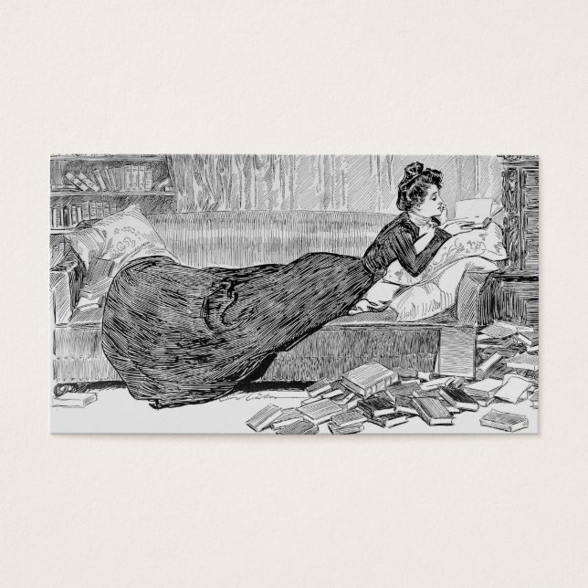 Gibson Girl Reading (Vorderseite)