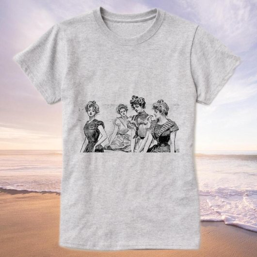 Gibson Girls am Strand T-Shirt