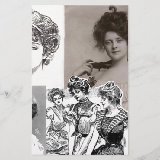 Gibson Girls Briefpapier (Vorderseite)