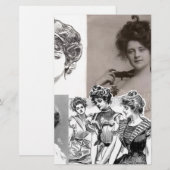 Gibson Girls Briefpapier (Vorne/Hinten)