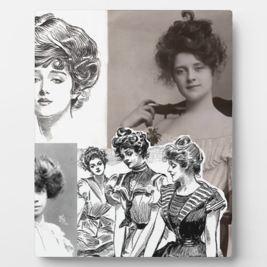 Gibson Girls Fotoplatte (Vorderseite)