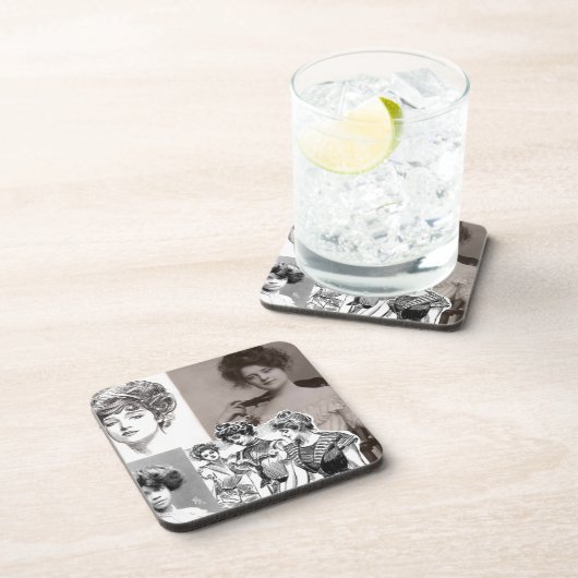 Gibson Girls Getränkeuntersetzer (Rechte Seite)