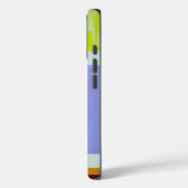 Gibson Girls in einem mondrianischen Muster Case-Mate iPhone Hülle (Rückseite / Links)