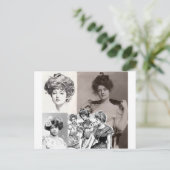 Gibson Girls Postkarte (Stehend Vorderseite)