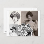 Gibson Girls Postkarte (Vorne/Hinten)