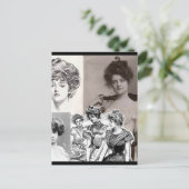 Gibson Girls Postkarte (Stehend Vorderseite)