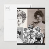 Gibson Girls Postkarte (Vorne/Hinten)