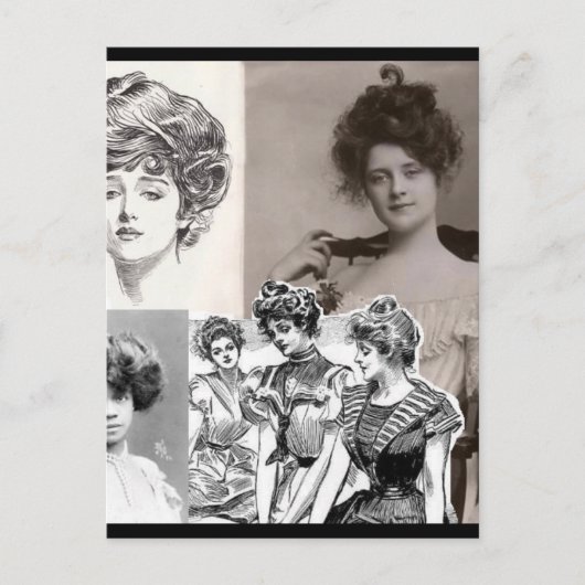Gibson Girls Postkarte (Vorderseite)