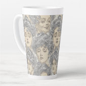 Gibson Girls viktorianisch Milchtasse (Linke Ecke)