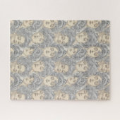 Gibson Girls viktorianische Vintage Muster Puzzle (Horizontal)