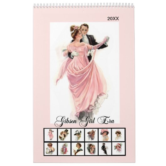 Gibson Girls Wall 2021 Kalender (Titelbild)