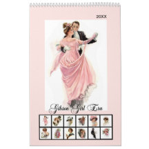Gibson Girls Wandkalender 2021